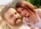 الإعلامة المصرية وفاء الكيلاني وزوجها تيم حسن