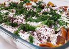 سلطة فتة الباذنجان