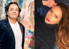 الفنانة المصرية نيللي كريم وخطيبها السابق رجل الأعمال عمر إسلام