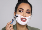 حلق الوجه