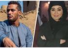 هبة مجدي ومحمد رمضان في مسلسل موسى
