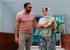 الفنانة حلا شيحا مع الداعية معز مسعود زوجها