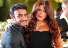 الممثلة المصرية ياسمين عبد العزيز وزوجها الفنان احمد العوضي