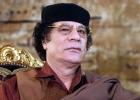 الرئيس الليبي السابق معمر القذافي