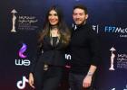 حسام الجندي وزوجته