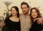 نور الشريف وأسرته