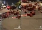 شاحنة سعودية محملة بالخمور