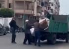 إهانة عامل النظافة