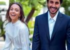 الاميرة ايمان بنت عبدالله الثاني مع خطيبها