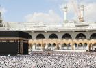 الكعبة المشرفة خلال أحد مواسم الحج