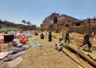 صورة من القرية المصرية التي تتعرض لحرائق غامضة