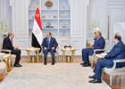 لقاء السيسي مع وزير الخارجية الأردني