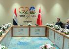 لقاء الرئيس المصري ونظيره التركي