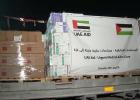 مساعدات اماراتية في العريش في طريقها الى غزة