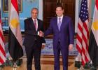 وزير الخارجية المصري ونظيره الأمريكي