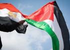 أعلام مصر وفلسطين