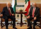 الرئيس عباس ورئيس الوزراء اللبناني