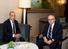 وزير الخارجية المصري ونظيره اللبناني