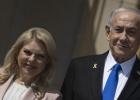 رئيس الوزراء الإسرائيلي بنيامين نتنياهو وزوجته سارة