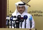 المتحدث باسم وزارة الخارجية القطرية ماجد الأنصاري