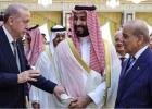 أردوغان ومحمد بن سلمان وشهباز شريف