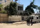 المنزل الذي اعتقل فيه المسؤول الأمني معين العرابيد في غزة