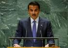 أمير قطر أمام الجمعية العامة للأمم المتحدة