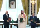 محمد بن سلمان ورجب طيب إردوغان وشهباز شريف عقب توقيع «اتفاقية مكة»