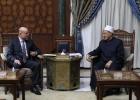 الهباش وأحمد الطيب في لقاء سابق