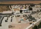 موقع القاعدة العسكرية لقوة الاستقرار الدولية في قطاع غزة