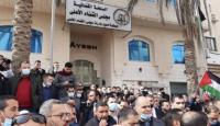 احتجاجات نقابة المحامين الفلسطينيين