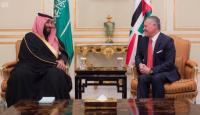 ملك الأردن عبد الله بن حسين مع ولي عهد السعودية الأمير محمد بن سلمان
