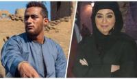 هبة مجدي ومحمد رمضان في مسلسل موسى