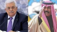 الرئيس محمود عباس وامير الكويت نواف الصباح