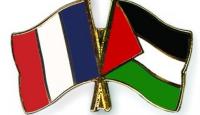 علمي فلسطين وفرنسا