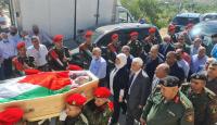 من وداع المناضل الفلسطيني حنا عيسى