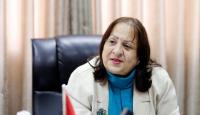 الدكتورة مي الكيلة وزيرة الصحة الفلسطينية