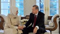 الرئيس التركي رجب طيب اردوغان وزوجته