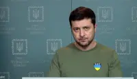 الرئيس الأوكراني فولوديمير زيلينسكي