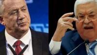 الرئيس الفلسطيني محمود عباس ورئيس الوزراء الاسرائيلي بيني غانتس