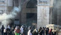 خلال اقتحام قوات الاحتلال للمسجد الأقصى