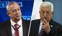 الرئيس محمود عباس ووزير الجيش الاسرائيلي بيني غانتس
