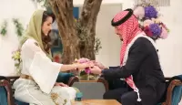 خطبة رجوة خالد آل سيف وولي العهد الأردني