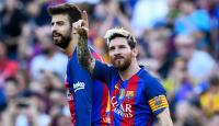 ميسي وبيكيه - برشلونة