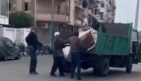 إهانة عامل النظافة