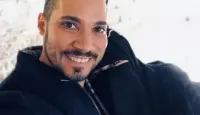 عبدالله رشدي وزوجته