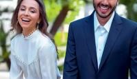 الاميرة ايمان بنت عبدالله الثاني مع خطيبها