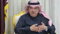 السفير القطري محمد العمادي ، رئيس اللجنة القطرية لإعادة إعمار غزة