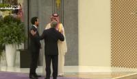 لقطة تجمع ولي عهد الأردن مع محمد بن سلمان