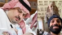 الأمير السعودي عبد الرحمن بن مساعد ومحمد صلاح